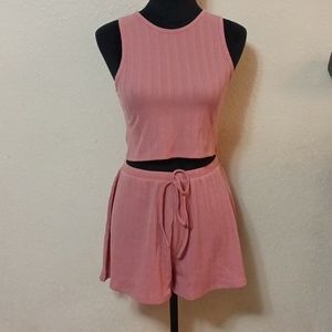 NWT, Sleepwear set, color mauve, size large